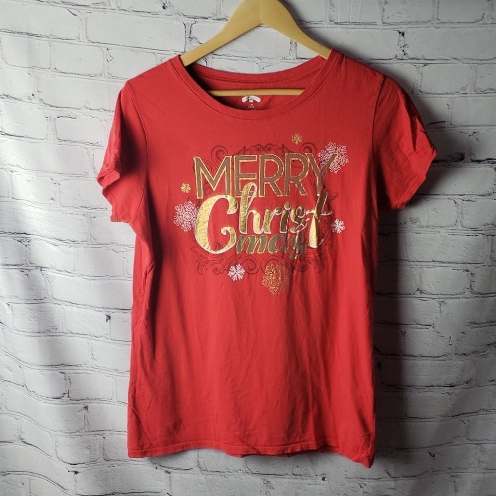 Mery Christmas PJ Top